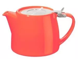 For Life Stump Tea Pot - Coral 18OZ